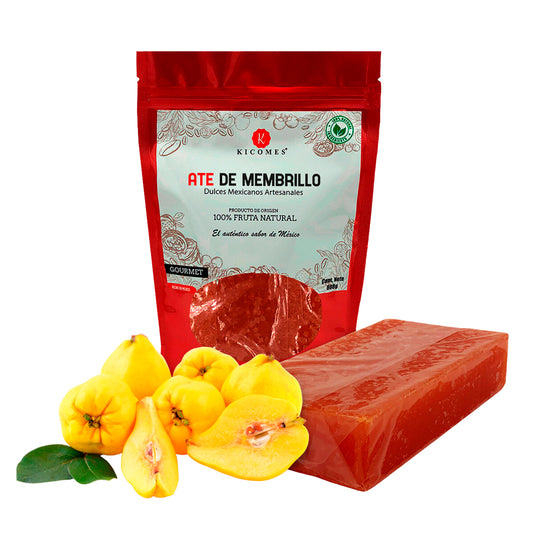 KICOMES® Ate de Membrillo Artesanal, Jalea de Membrillo, Dulce de Membrillo. Calidad y Sabor Casero