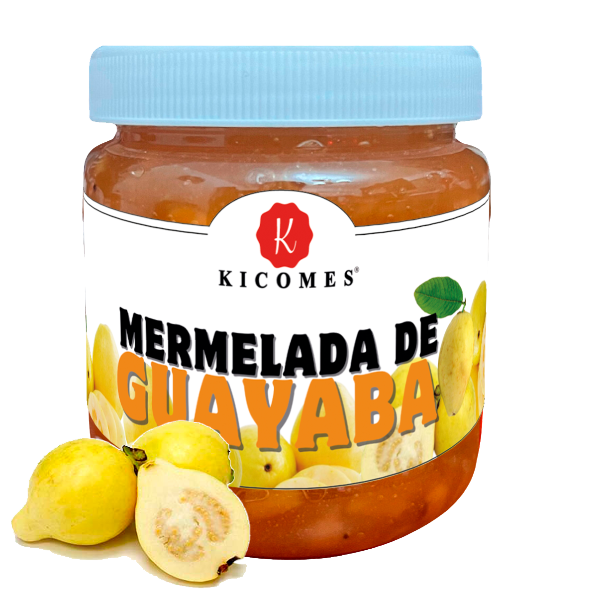 KICOMES® Mermelada Artesanal Hecha de Fruta Natural Calidad Premium